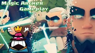 MAGIC ARCHER GAMEPLAY | Clash Royale | Draft|