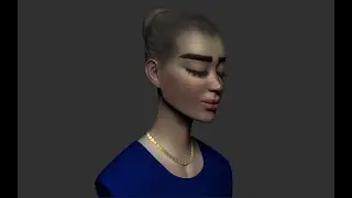 Female head from a sphere in Zbrush How to model and draw a female head 1
