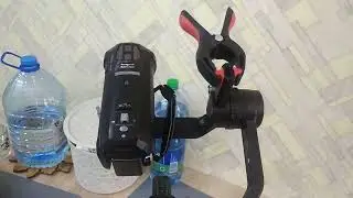 Устанавливаем легкую камеру на большой стедикам Ronin (Handycam-camcoder on gimbal steadycam)