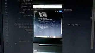 Program to search a String  in a String Array using . equals(). in linear search.