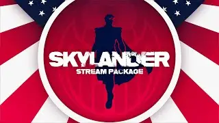 Animated Stream Overlay Package Skylander | Stream Designz