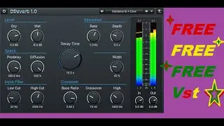 DReverb FREE Vst plugin - Grátis  - by Stone Voices