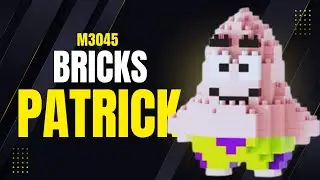 M3045 Patrick Toy Bricks 🌟 | Step-by-Step Assembly Tutorial