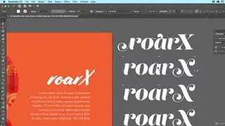 Advanced fonts tricks & tips in Adobe Illustrator CC advance training