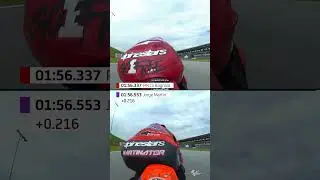 Pecco Bagnaia and Jorge Martin's best Q2 lap! ⏱️ | 2024 #MalaysianGP