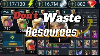 Leveling Food to specific levels with RSL helper | Raid Shadow legends