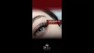 Visualizar as camadas de extensão de cílios
