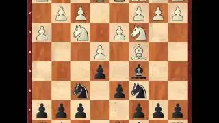 Italian Game (Black), Part 3. Symmetrical variation. For 1st and 2nd ranks.