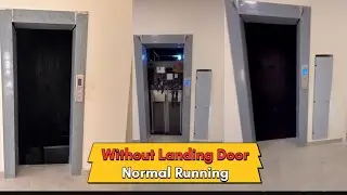 Elevator/ Without Landing Door but Lift Running/ How?