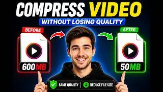 Compress Videos Without Losing Quality (FAST & EASY) | Handbrake Tutorial