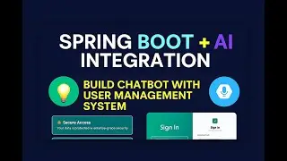 Spring Boot + AI Integration | Build Chatbot with User Management System (Full Project Demo)