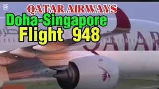 QATAR AIRWAYS QR 948 Doha To  Singapore ECONOMY CLASS