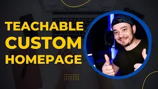 How to Customize A Teachable School Homepage | ProMarketingAcademy.com