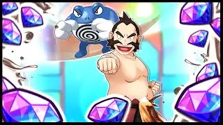 We Pulled A SURPRISE Unit??! Chuck & Poliwrath Summons LIVE! | Pokemon Masters EX