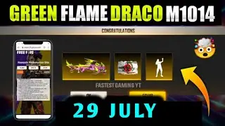 Free Fire Today Redeem Code 29 july - ff Redeem Codes - Draco M1014 Gun Redeem Code Free Fire