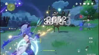 Ganyu auto attack cancel op