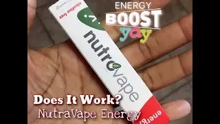 NutroVape Energy --- Does This Thing Work?