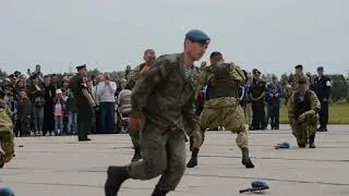 Выступление спецназа