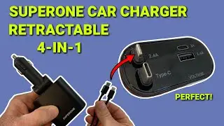 SuperOne Car Charger Review: The Ultimate Car Charger ~ 4 Devices at Once!