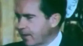 May 28, 1969 - J. Edgar Hoover and Richard Nixon - Graduation Exercises of the FBI National Academy