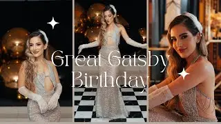 MI FIESTA DE CUMPLEAÑOS DE GREAT GATSBY SE SALIO DE CONTROL 😳✨🍾👯‍♀️