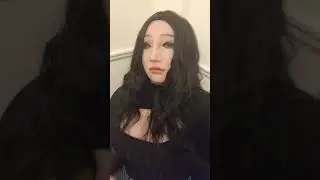 Female mask first time try.