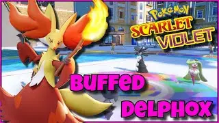 NEW EXPANDING FORCE DELPHOX DOES INSANE DAMAGE! - Pokemon Scarlet/Violet VGC Reg F Wifi Battles
