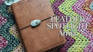 Arnia Leather from Badalassi Carlo | A Beautiful New Leather for My Handmade Journals