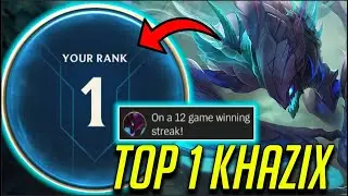 WILD RIFT IM THE BEST KHAZIX NOW WIN EVERY GAME WITH KHAZIX