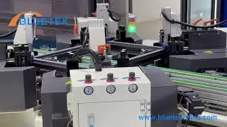 Aluminum window frame and sash assemble machine CNC Automatic