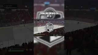 He got so mad 😭 #nhl #hockey #nhl24 #shorts