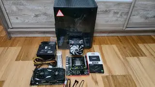 Computer from AliExpress Lga2011, Xeon E5-2670v3 + RX 580 8gb, assembly, setup, temperature testing.