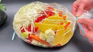 Jetzt brate oder koche ich kein Gemüse mehr! Ich habe in einem Monat 10 kg abgenommen!