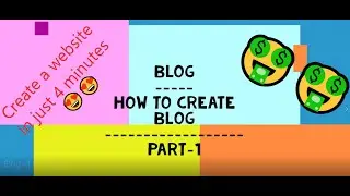 Blog - Part 1 | How to create a blog (or) Website | Mr. Hackyy