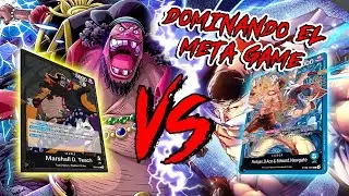 BARBA NEGRA Vs ACE & BARBA BLANCA | Nuevo Mazo De TEACH 2025 | One Piece TCG