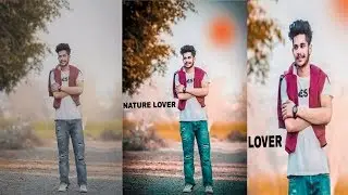Nature Photo Editing Tutorial | Lightroom Retouching | Lightroom Colour Grading | Picsart editing zo