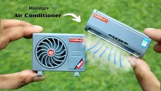Miniature Air Conditioner Unboxing & Test Video || Best Gadgets Solar AC