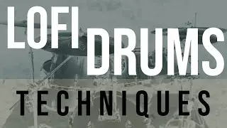 Lofi Drums Tutorial | Create Kicks, Snares, Textures, Mixing Etc