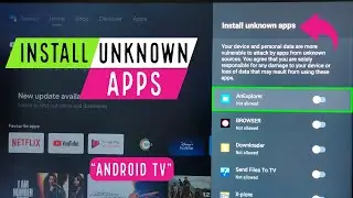 ACER Android TV : How to Allow Install Apps From Unknown Sources | Fix App Not Installed Error