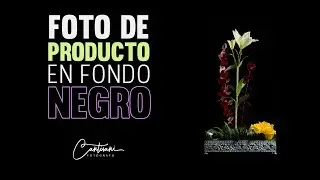 Foto de producto en fondo negro