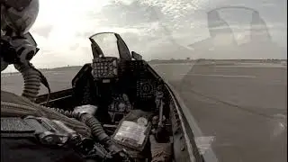 POV: you're about to take-off with the Belgian F-16 Solo Display 2022