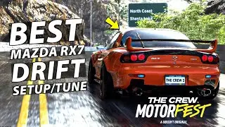 *Best* Mazda Rx7 Drift Setup/Tune+ Controller Setup in The Crew Motorfest
