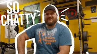 ROAD TO NORTH AMERICA'S STRONGEST MAN 25' |A Very Chatty Training Day VLOG 📹 | WK #3