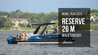2024 Barletta Reserve 26M Walkthrough