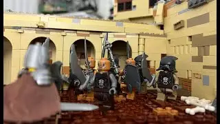 Lego Castle Graveyard Fortress Battle moc! 
