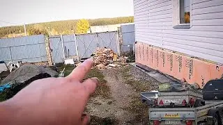 ПОКУПКА ПРИЦЕПА/УТЕПЛЕНИЕ ФУНДАМЕНТА НА СЕКРЕТНЫЙ КЛЕЙ/РЕМОНТ МАШИНЫ/много чего не снимал