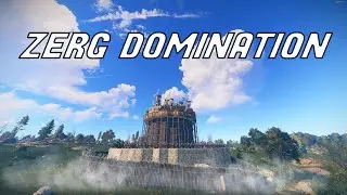 Rust | Zerg Progression | GHOSTING HUGE CLANS | 600 ROCKET RAID