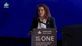 Yael Sahar Rubinstein, Acting CEO of Masa at the  Masa Yom HaZikaron Memorial Ceremony