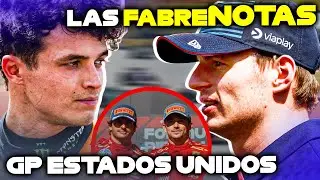 Las FABRE NOTAS  del GP de USA en Austin