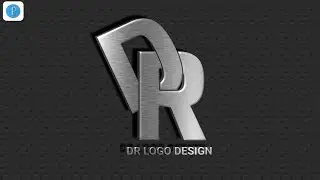 DR Professional 3D Logo Design In Pixellab  🔥